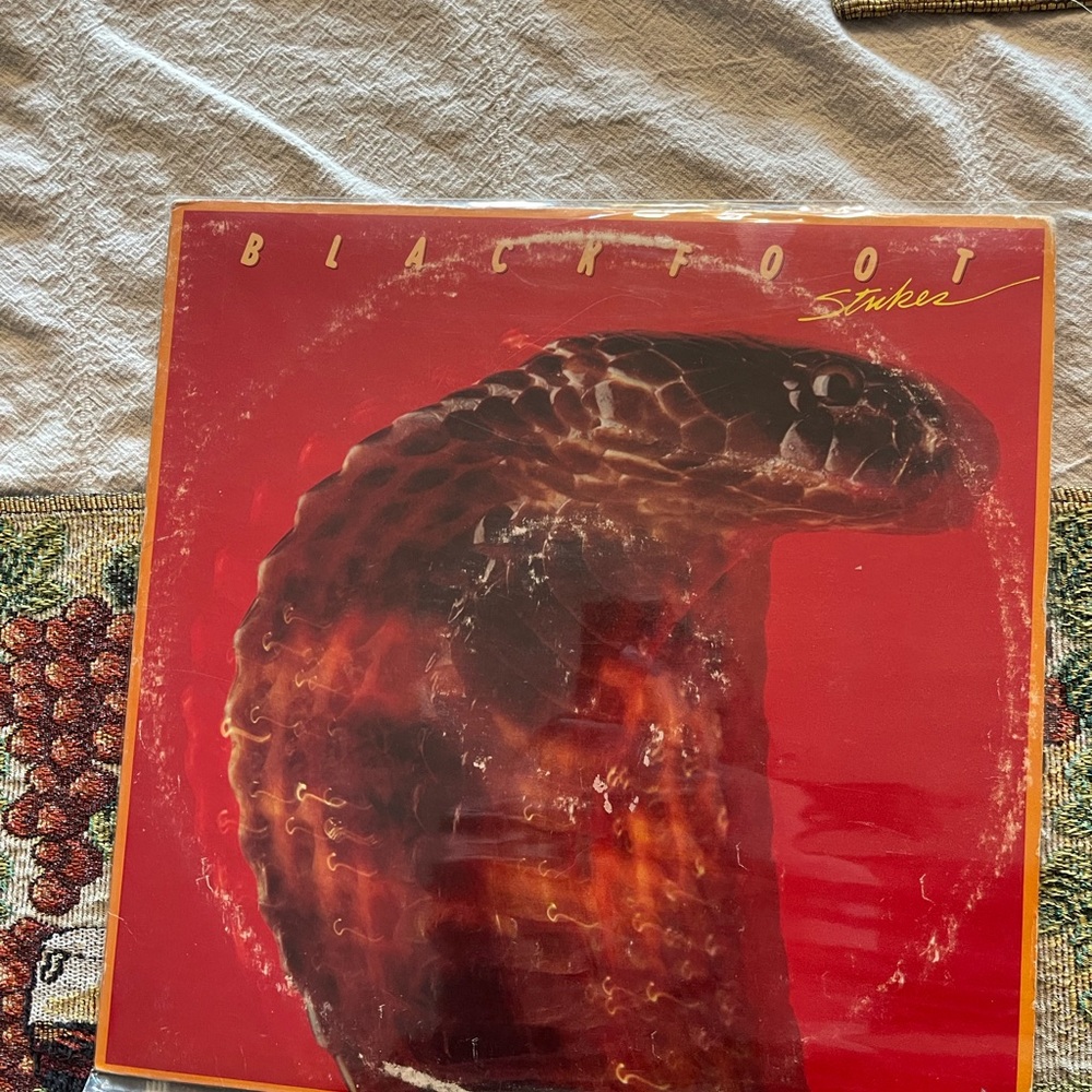 Blackfoot "Strikes" LP Record 1979 Atco SD 38-112 NM